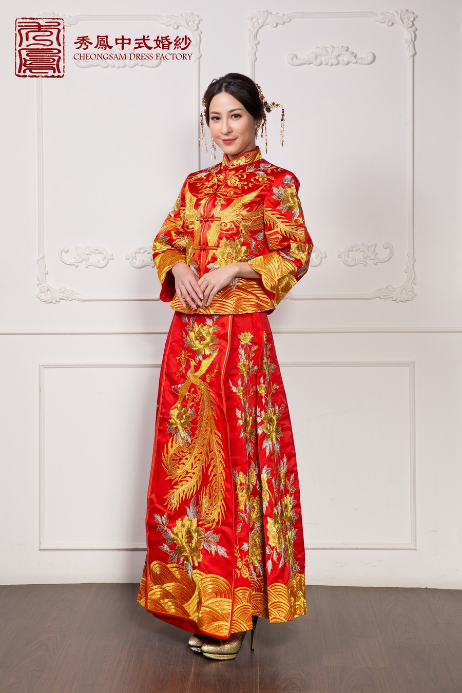 中式禮服 出租,秀禾服款式推薦,龍鳳褂出租,中式婚紗,中式婚紗照,秀禾服